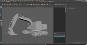 Excavator 3D model